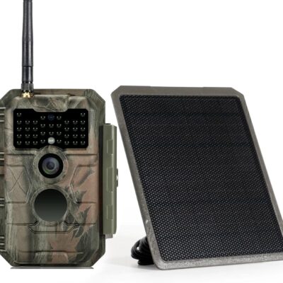 GardePro E6 Camera & Solar Panel